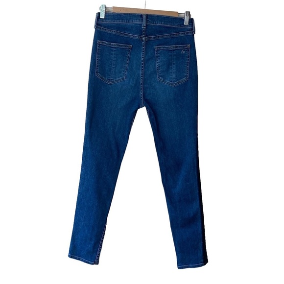 Rag&Bone Mazie Side Stripe High Rise Ankle‎ Skinny - Picture 3 of 11